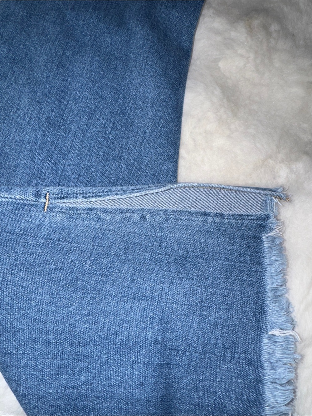 KanCan Medium Blue Distressed Wide-Leg High-Rise Jeans - Picture 10 of 10